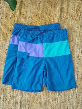 Set Of Two XXL Lands End Trunks